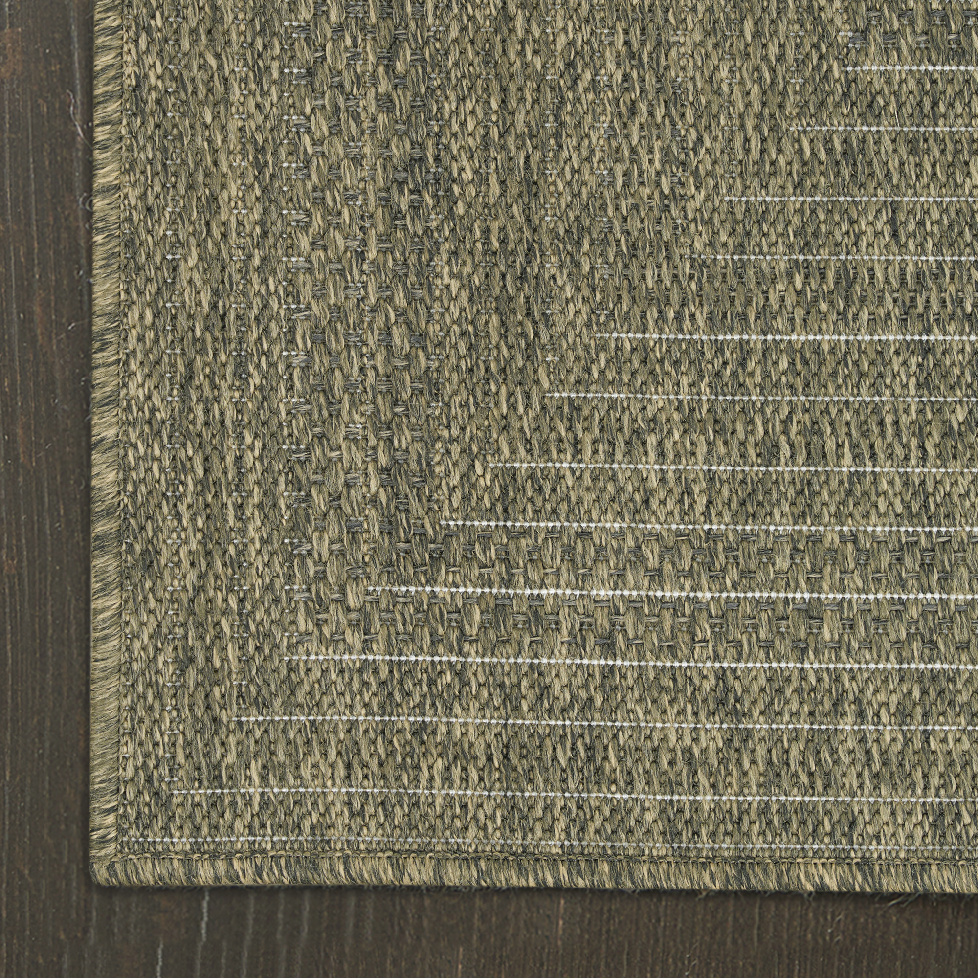 Nourison Tulum 8' x 10' Olive Outdoor Rug