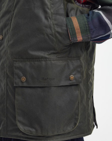 Barbour x Baracuta Weste Oversized Waxed 