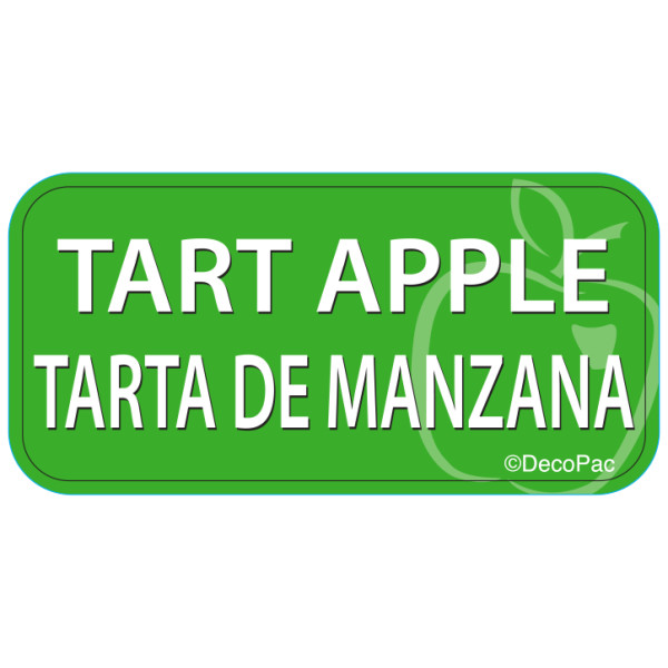 Tart Apple Label PhotoCake® Edible Image® Merchandising Label
