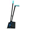 Impact, Blue/Black, 11.5", Dust Pan with Broom