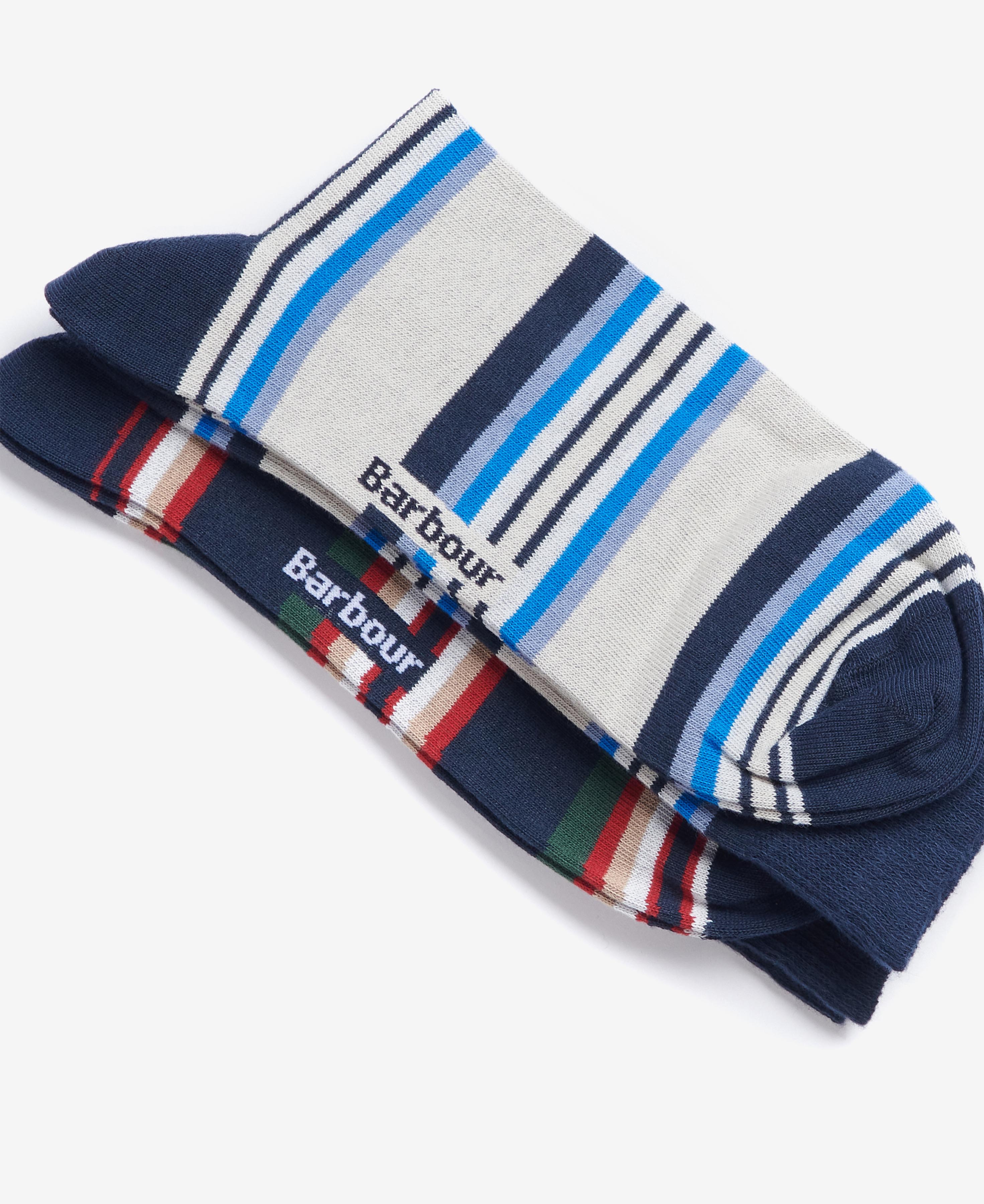 Summer Stripe 2 Pack Socks image number 2