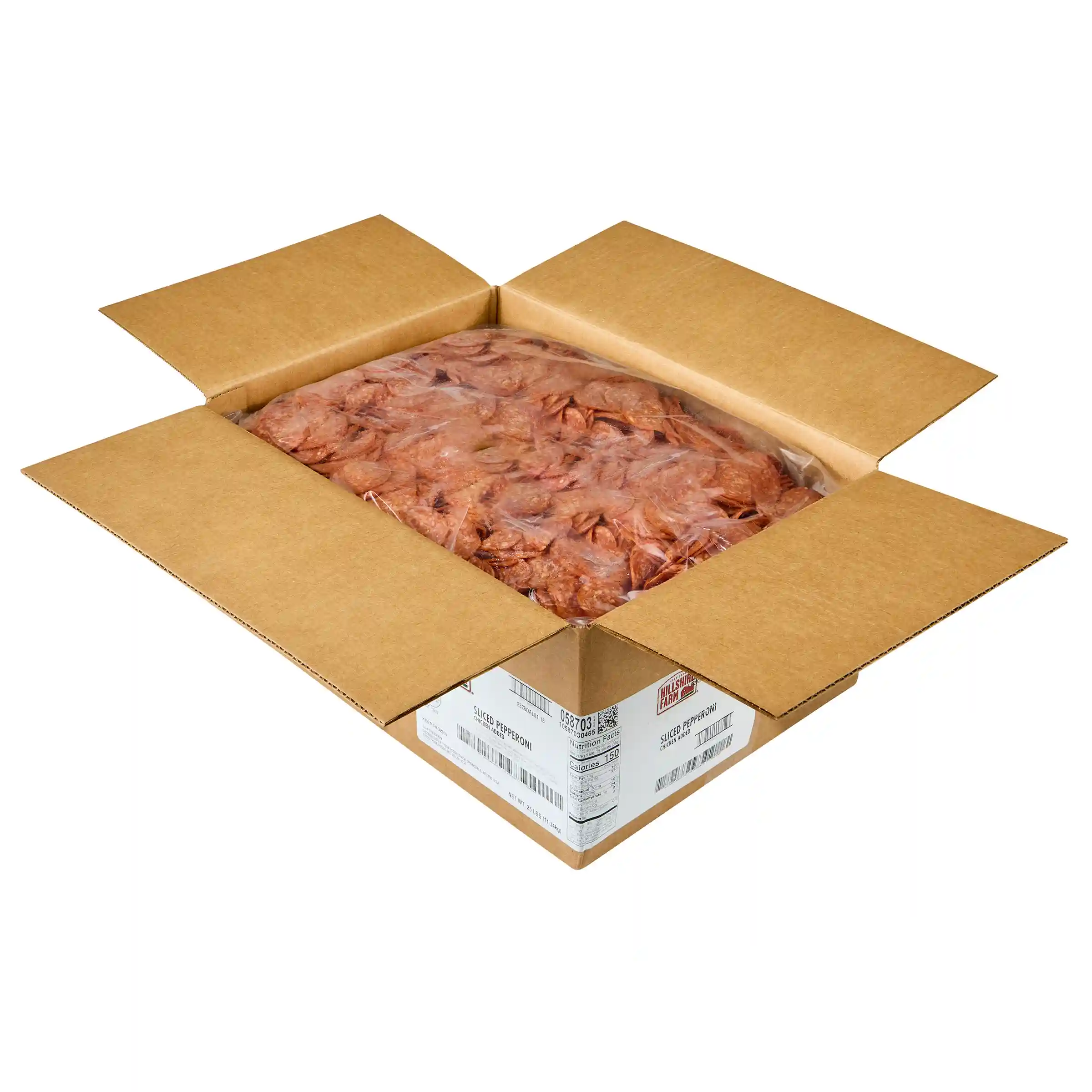 Hillshire Farm® Sliced Pepperoni, Chicken Added, 14 Slices per oz._image_4