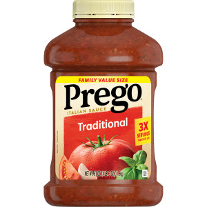 Prego® Traditional Pasta Sauce, 67 Oz Jar (Case of 6)