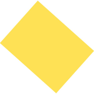 Coated Poster Board, Yellow, 22" x 28", 25 Sheets