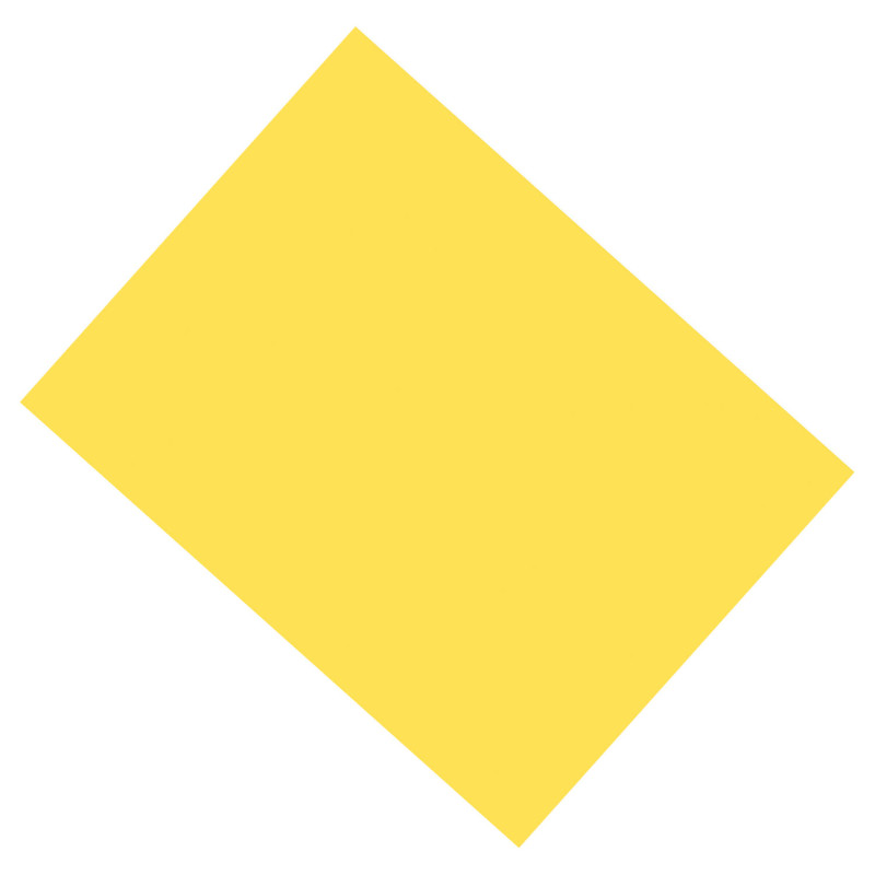Coated Poster Board, Yellow, 22" x 28", 25 Sheets