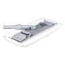 Unger, SmartColor™ Spill, 16"W, Microfiber, White, Hook & Loop, Wet Mop