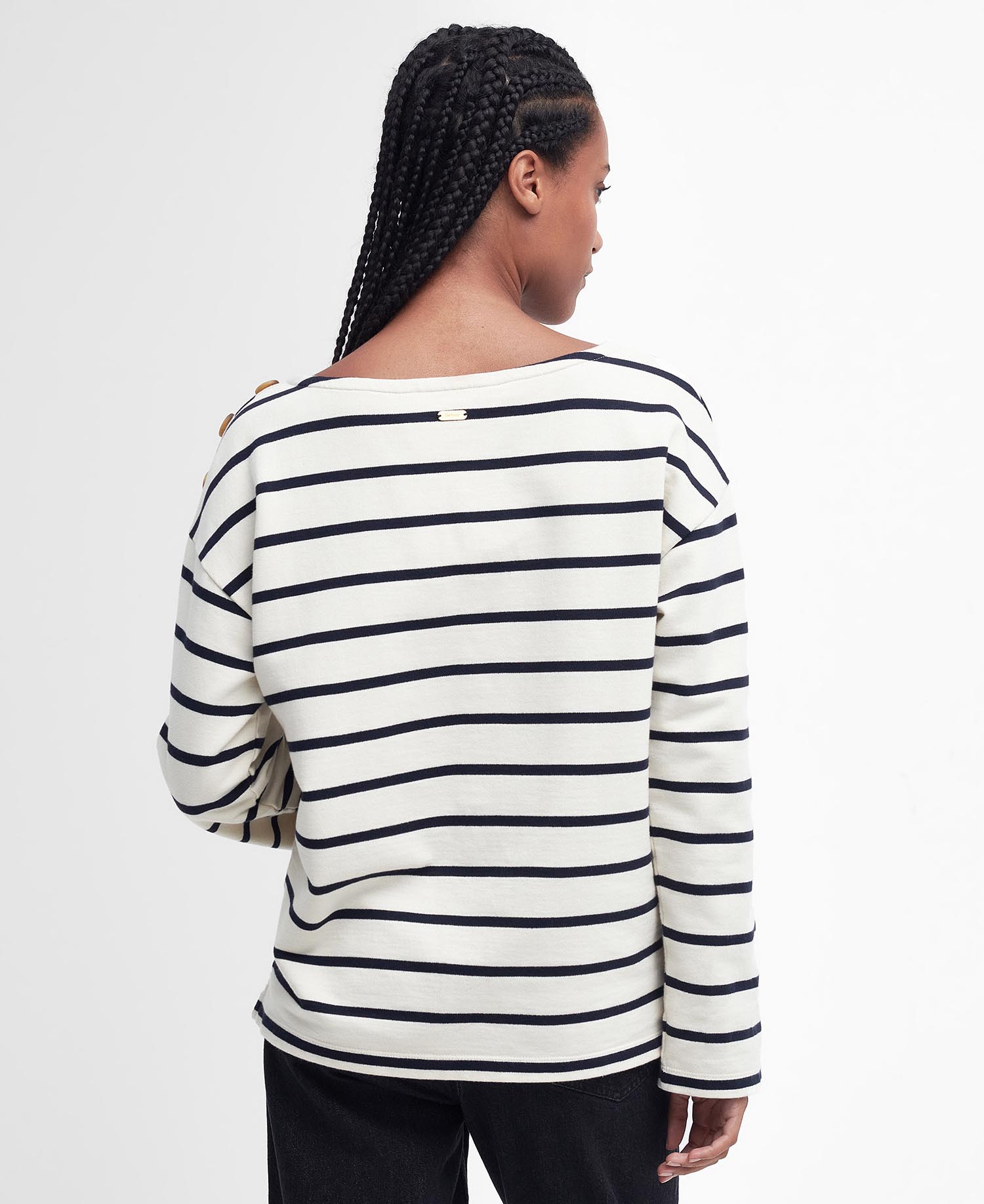 Caroline Striped Sweatshirt image number 2