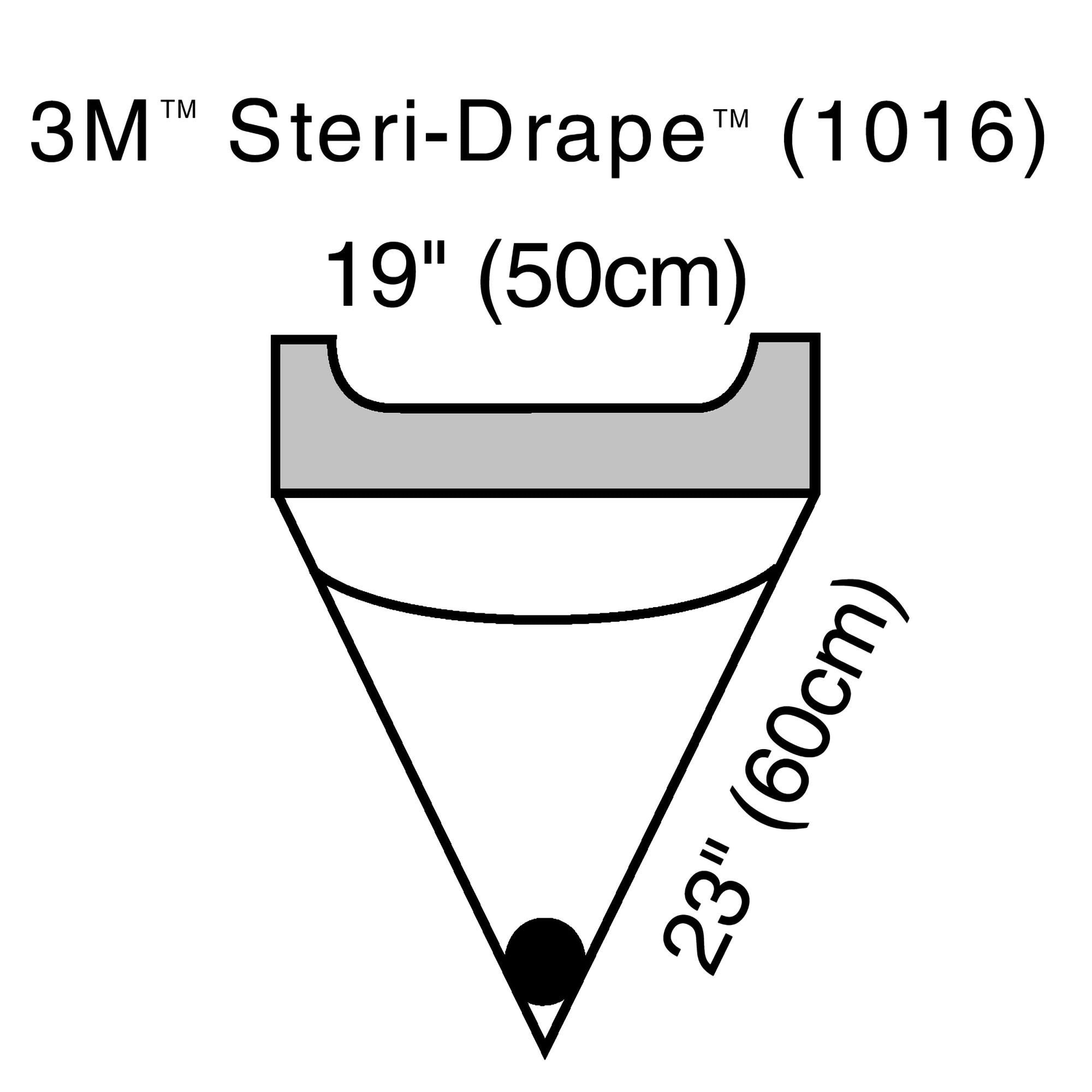 3M™ Steri-Drape™ Sterile Irrigation Pouch Surgical Drape, 19 x 23 Inch