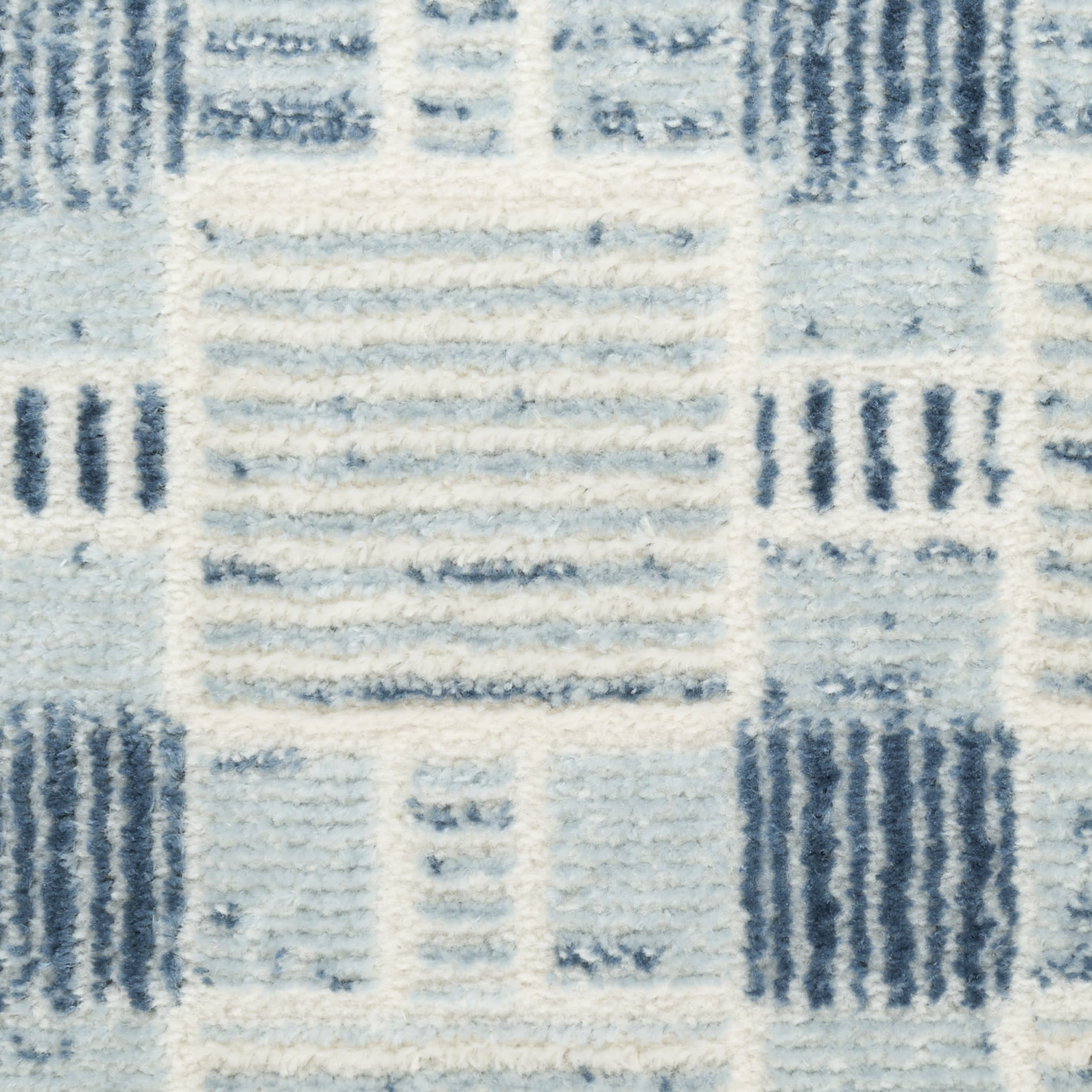 Nourison Nordic 5' x 7' Blue Modern Indoor Rug