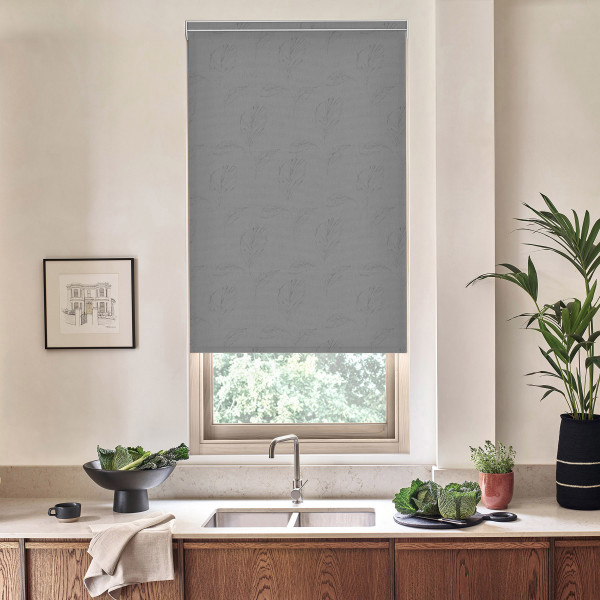 Agatha Titanium Roller Blind