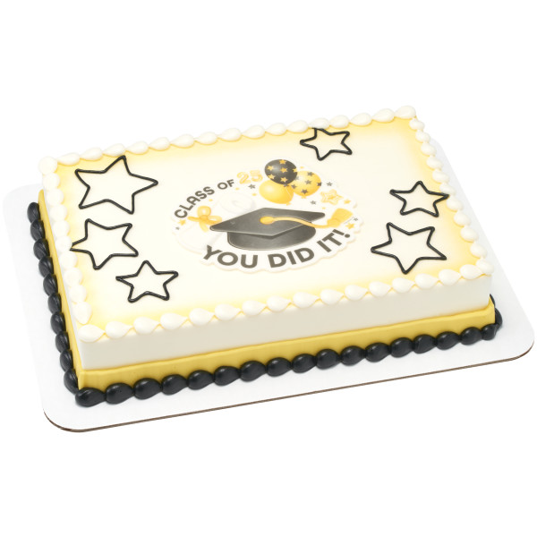 2025 Graduation Medallions SugarStyle® Edible Decorations