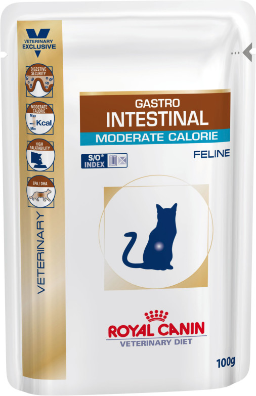 Gastro Intestinal Moderate Calorie Wet Cat Food ROYAL CANIN®