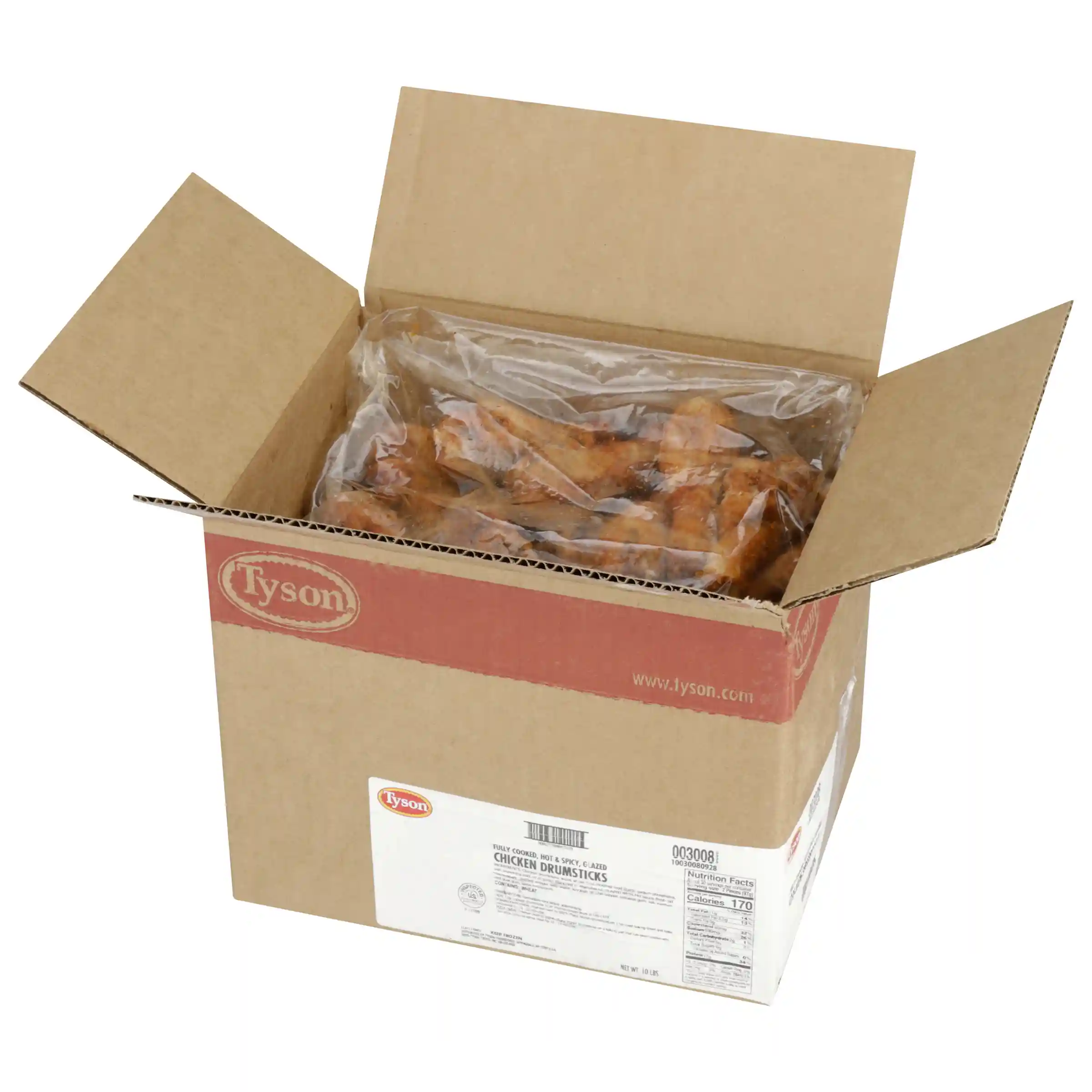 Tyson® Fully Cooked Hot & Spicy Glazed Chicken Drumsticks_image_4