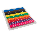 Learning Advantage&reg; Fraction Tiles with Work Tray Set CTU7660