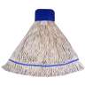 Hillyard, High Performance Blend Looped-End Wet Mop Head with 5" Headband, Extra Large, Natural