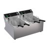 208-240-Volt 10 lb. standard-duty double-well countertop fryer