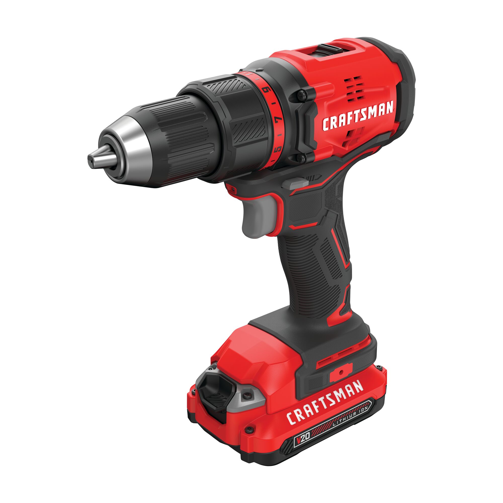 Cordless brushless half inch drill and driver kit 1 battery.