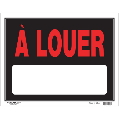 French For Rent Sign (15