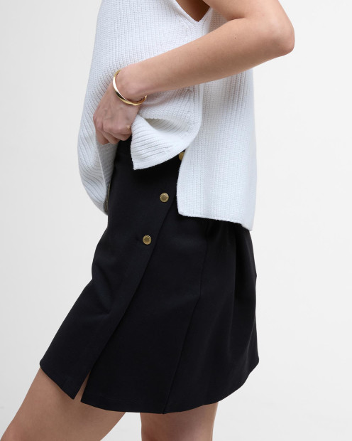 Ebony Mini Skirt Black