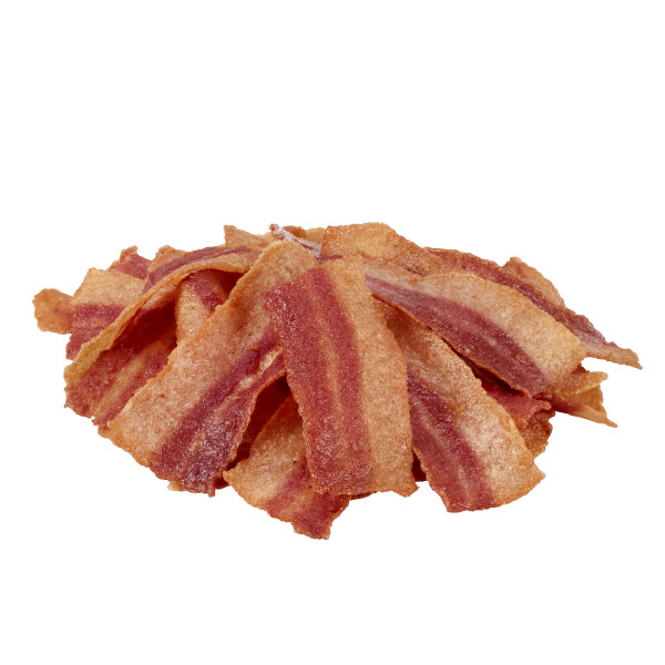 JENNIE-O(r) PERFECT SLICE Premium 1/2 Slice Turkey Bacon Fully Cooked, 2pc . C1C0 - Front Center Out of Package (Hi Res)