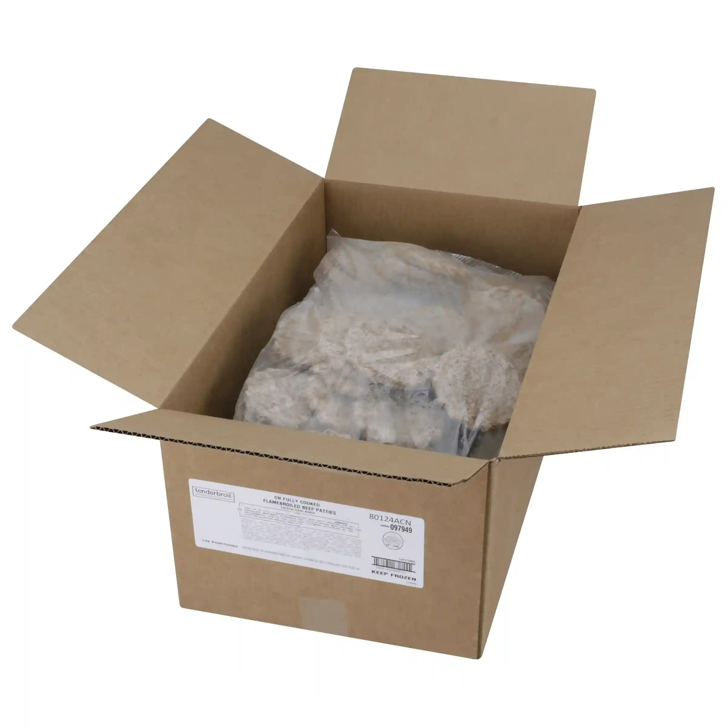 AdvancePierre™ Fully Cooked Flame Grilled Beef Patties, 2.4oz_image_4