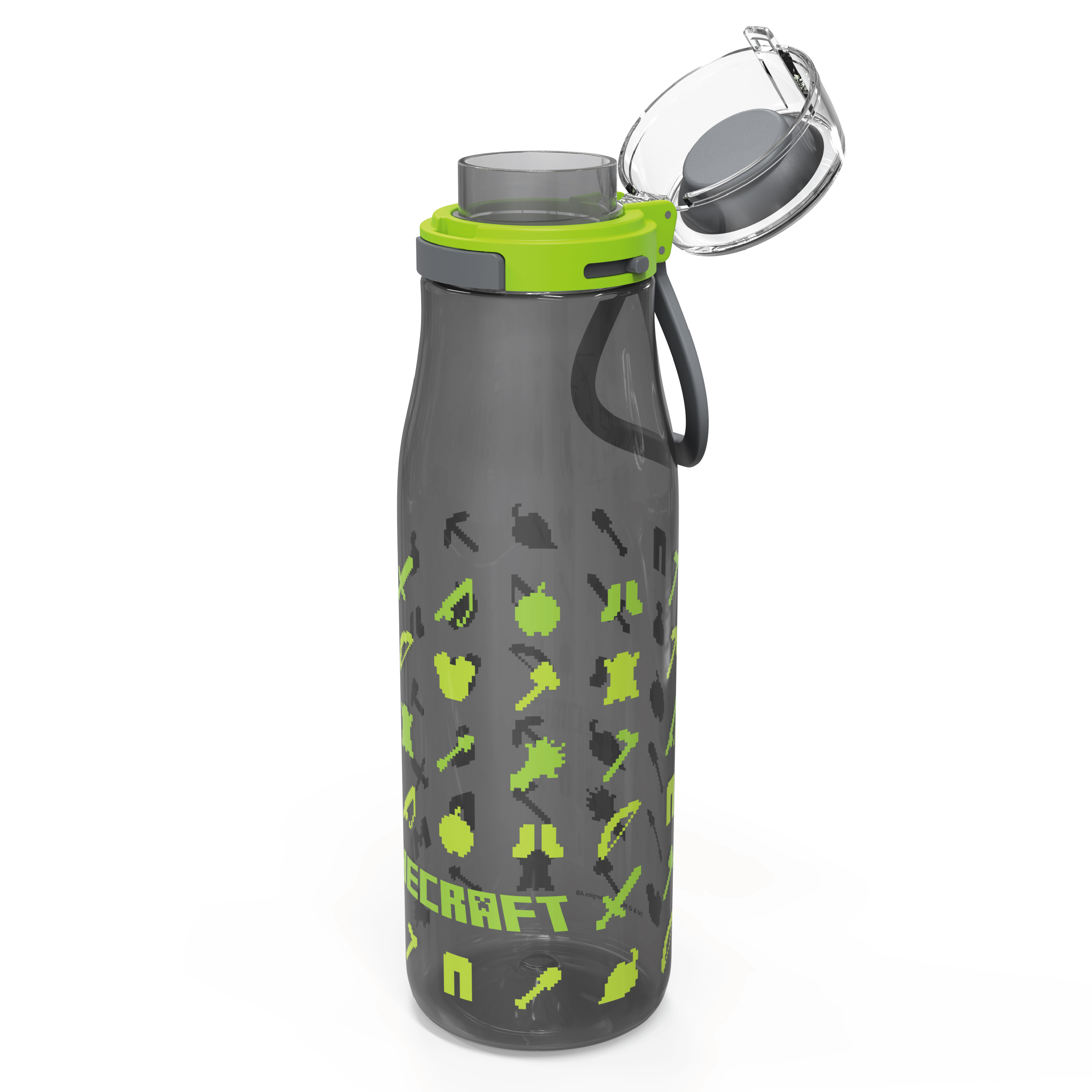 Minecraft 25 ounce Water Bottle and Straws, Weapons and Tools, 3-piece set slideshow image 3 Minecraft 25 ounce Water Bottle and Straws, Weapons and Tools, 3-piece set slideshow image 3