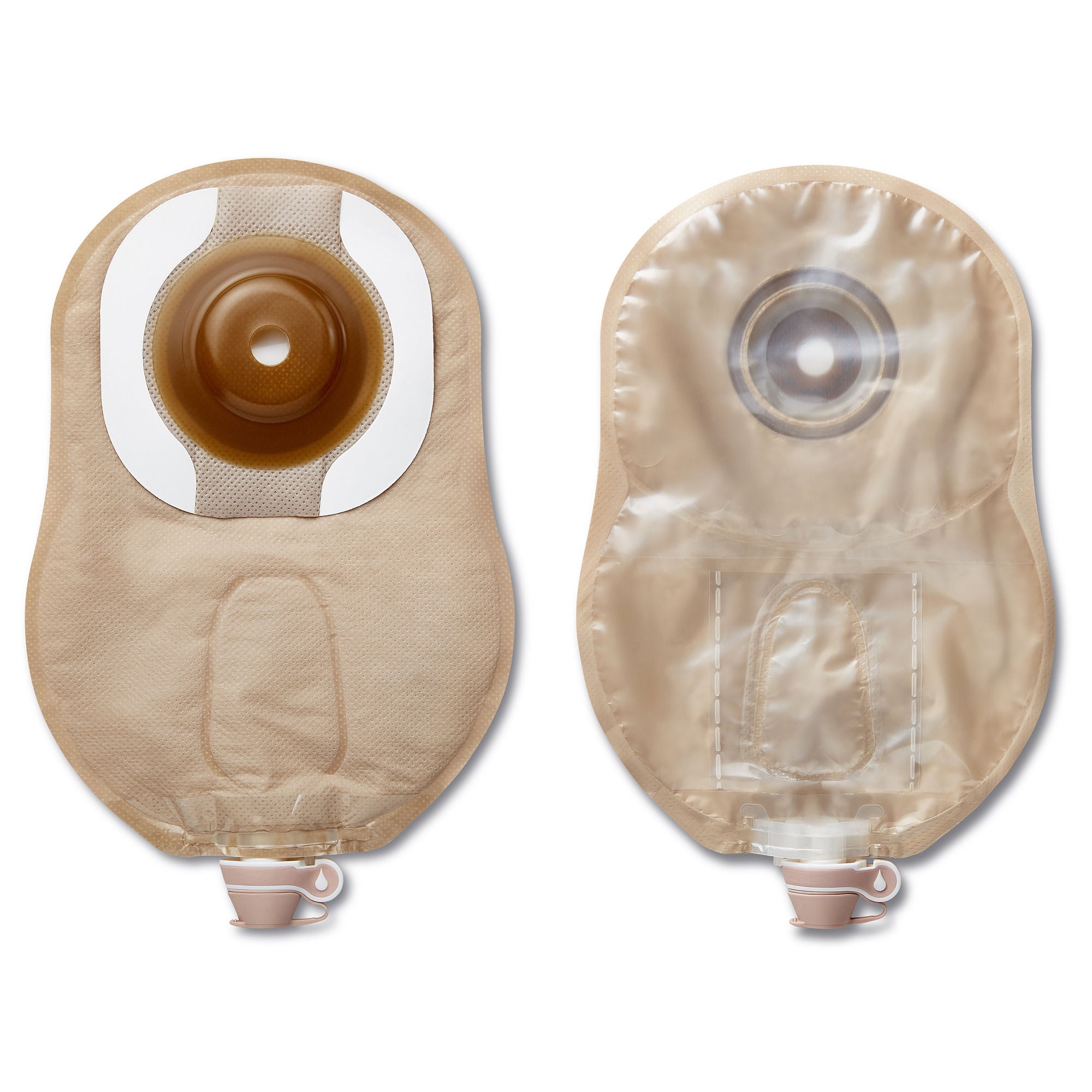 Premier™ 84794 One-Piece Ultra-Clear Urostomy Pouch, Cut to fit up to 25 mm