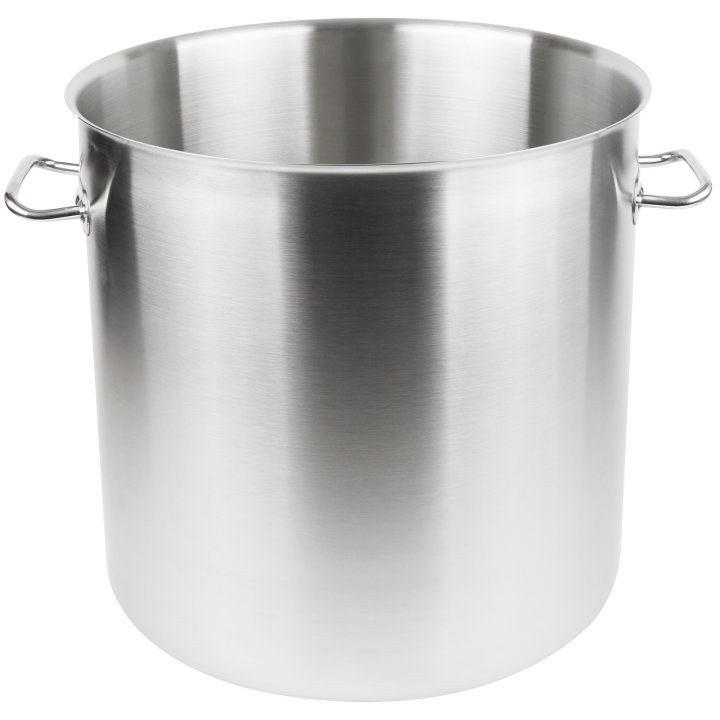 53-quart Intrigue® stainless steel stockpot in mirror finish
