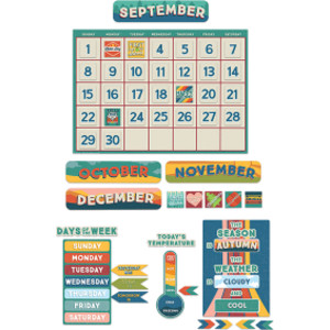 Adventurer Calendar Bulletin Board Set