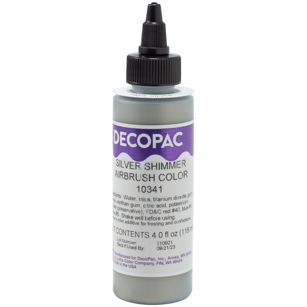 True Silver Shimmer Premium Airbrush Color