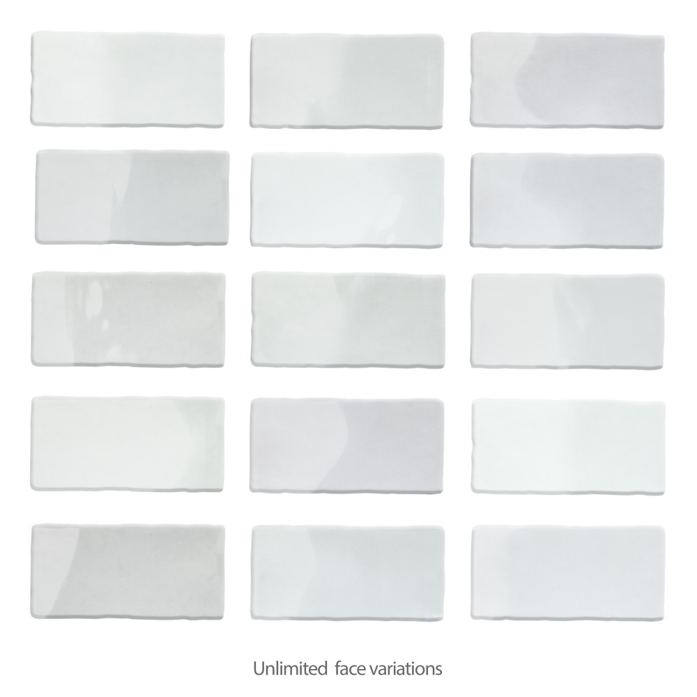 Viva Blanco Viejo 3 in. x 6 in. Ceramic Wall Tile