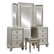 Diva Vanity Dresser withstool - 8808-012