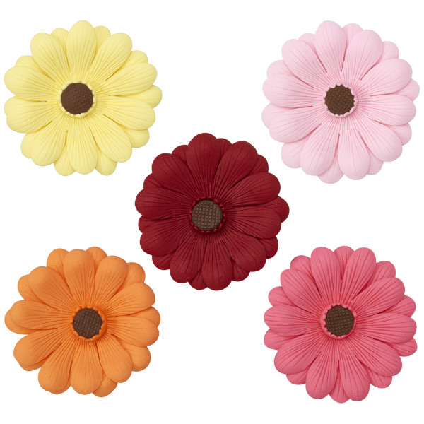 Gerbera Daisy Assortment Gum Paste Flowers