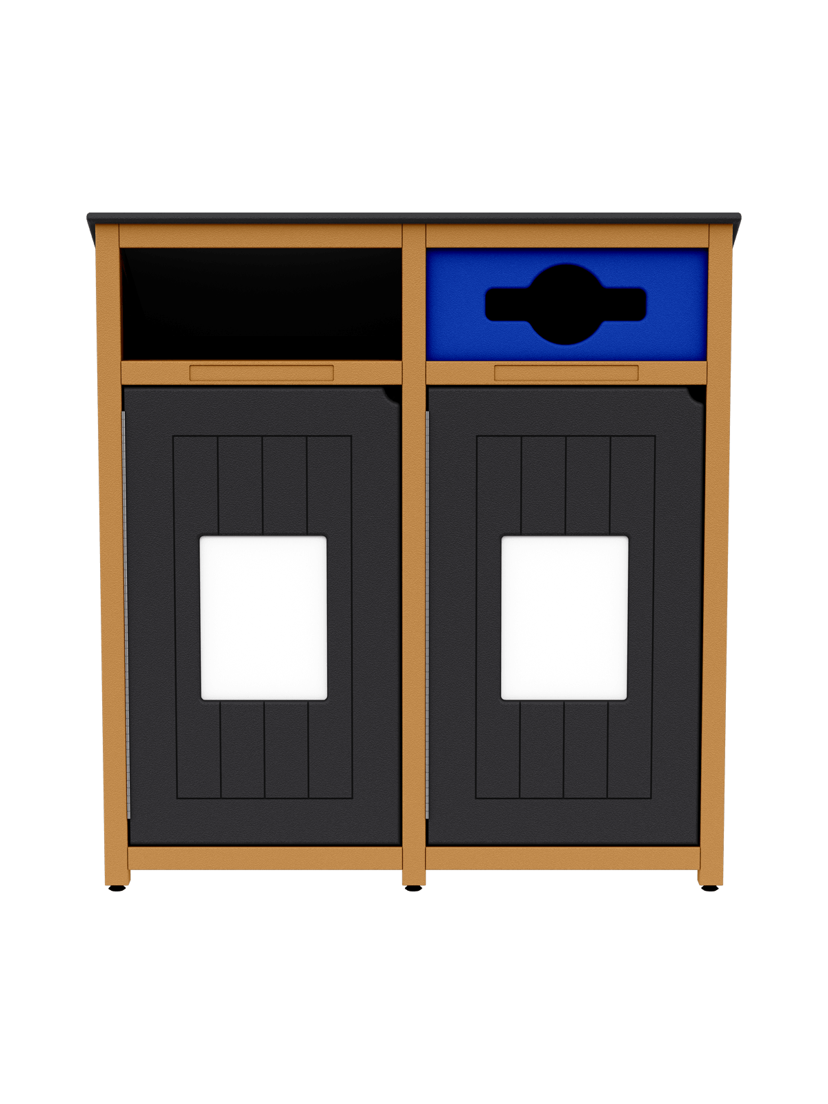 AURA – Double – Unit – Full-Mixed – Black-Cedar-Black-Blue