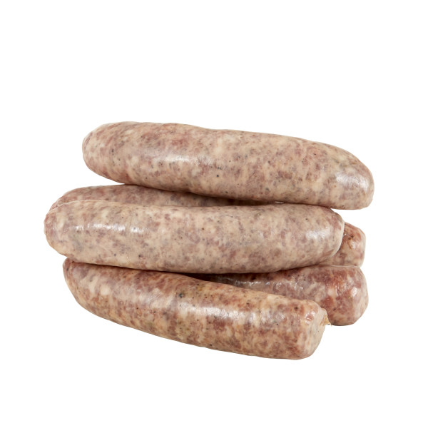 FONTANINI(r) Sweet Italian Sausage Links, Raw, Natural Casing, 5/lb, 1/10 lb . C1C0 - Front Center Out of Package (Hi Res)