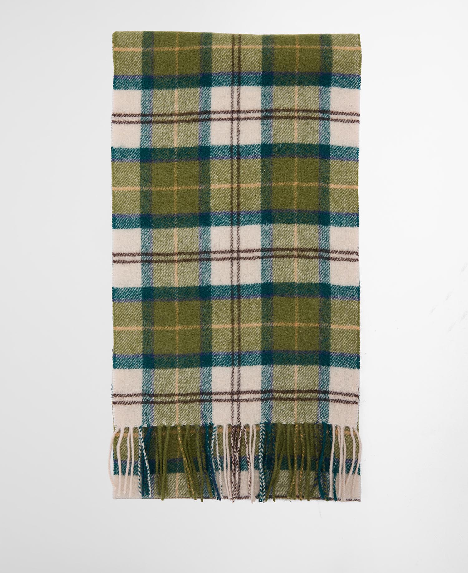 Sciarpa in lana d'agnello Tartan image number 1