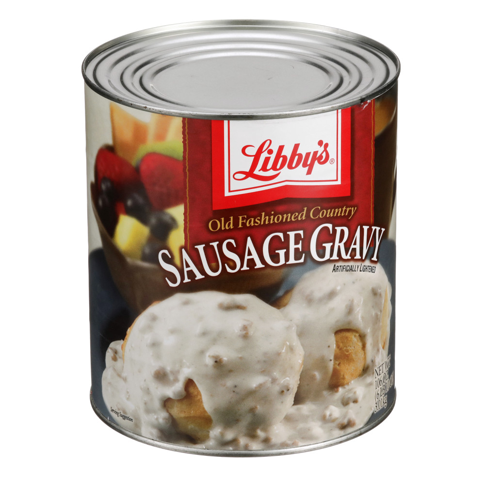 Libbys sausage gravy 6 106 oz can conagra foodservice