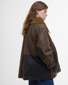 Cappotto Duffle cerato Barbour x GANNI 