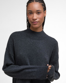 Strickkleid Serena Mini Charcoal