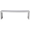 46-inch Servewell® stainless steel overshelf