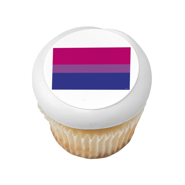Bisexual Pride Flag PhotoCake® Edible Image®