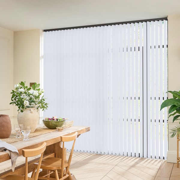 Acacia Pure White Vertical blind