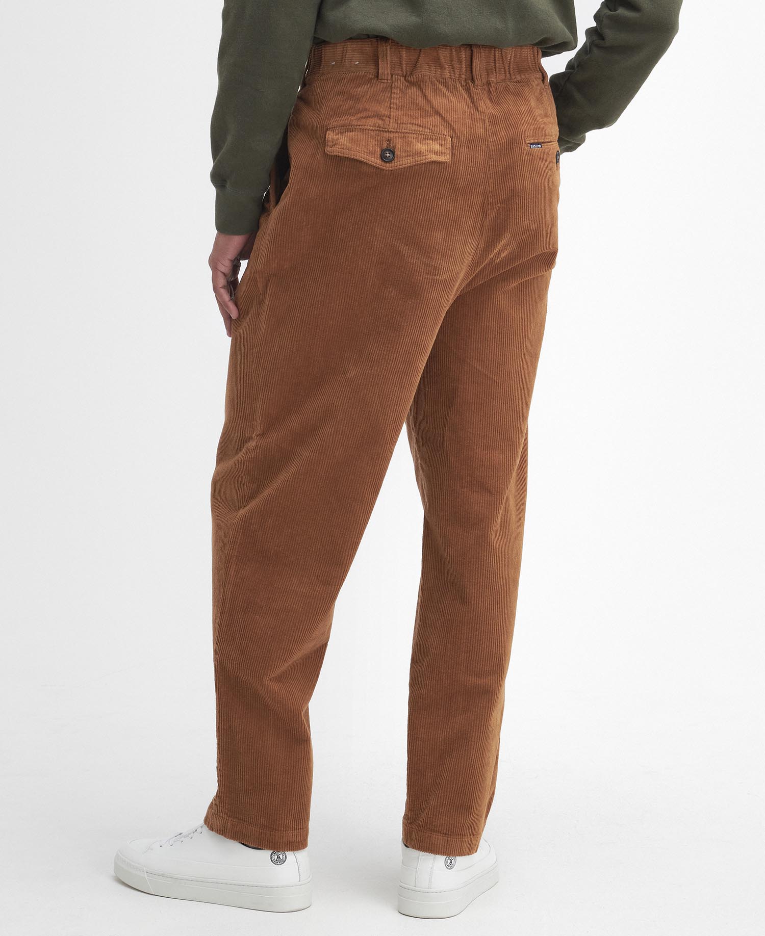 Stretch Cord Relaxed Trousers image number 2