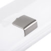 Full-size acrylic rolltop cover for cubic display cutting board or display platter