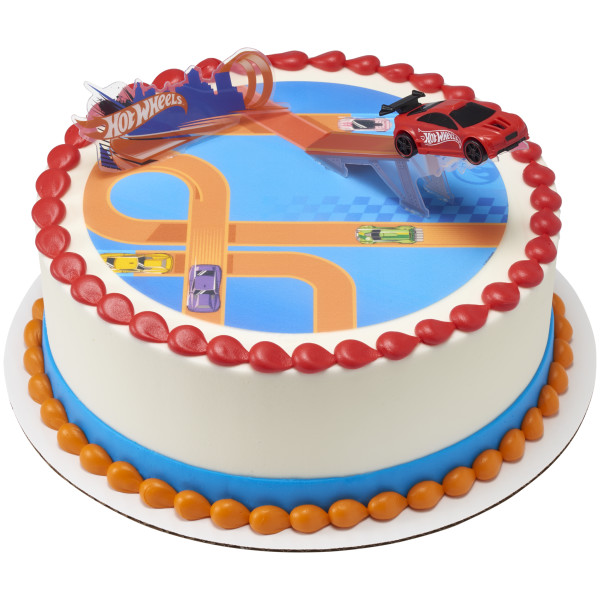 Hot Wheels™ Supreme Speed PhotoCake® Edible Image® DecoSet® Background