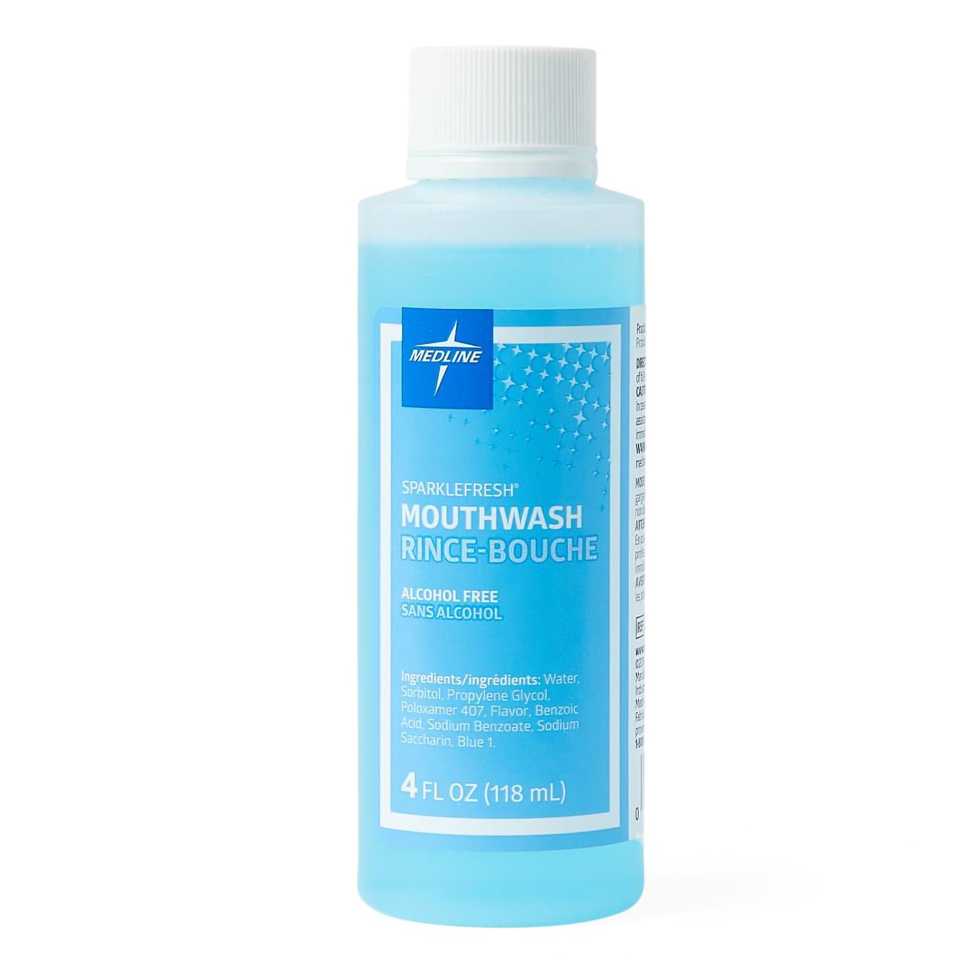Medline MOUTHWASH, APRIL FRESH ALCHL FREE 4OZ (60/CS)