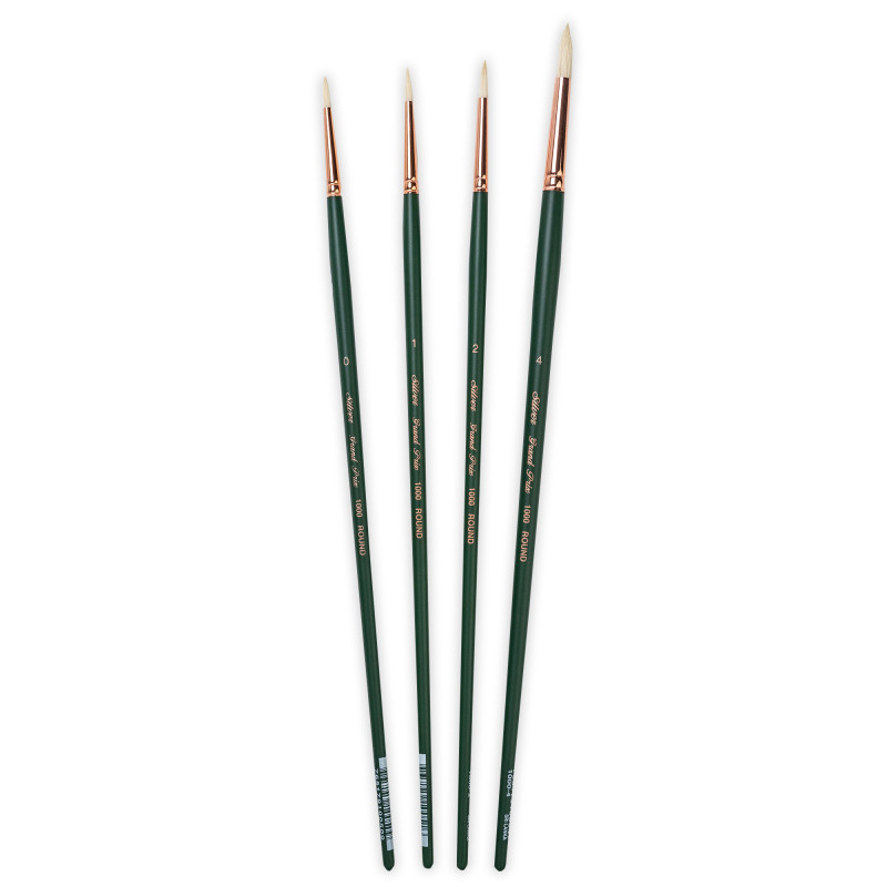 Grand Prix Small Rounds, 4 Brushes