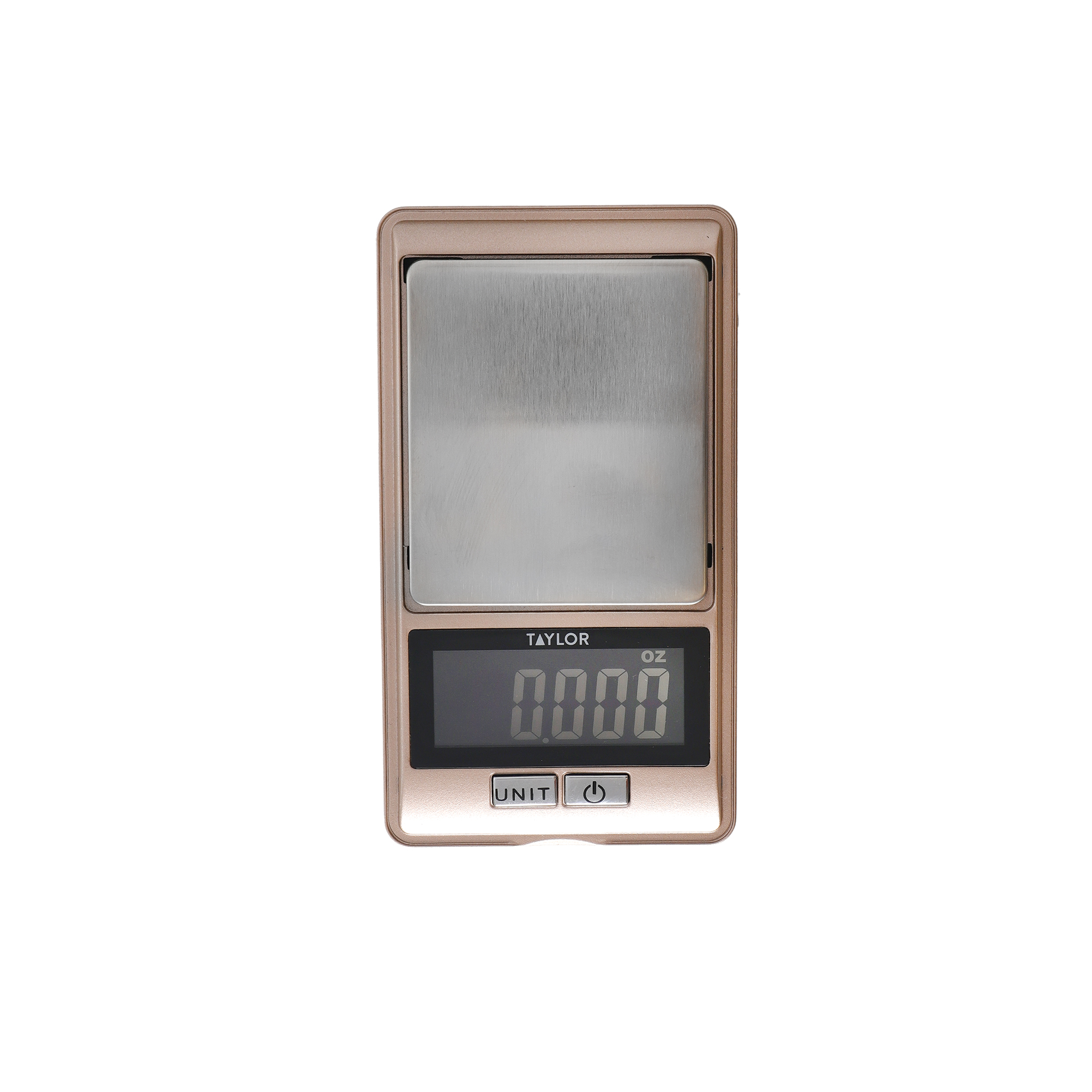 Taylor Pro .1g Precision Pocket Kitchen Scales in gift box - Rose Gold- 11.5cm