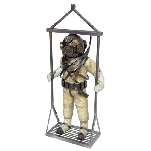Vintage Diving Suit - Color (Metal Earth 3D Model)