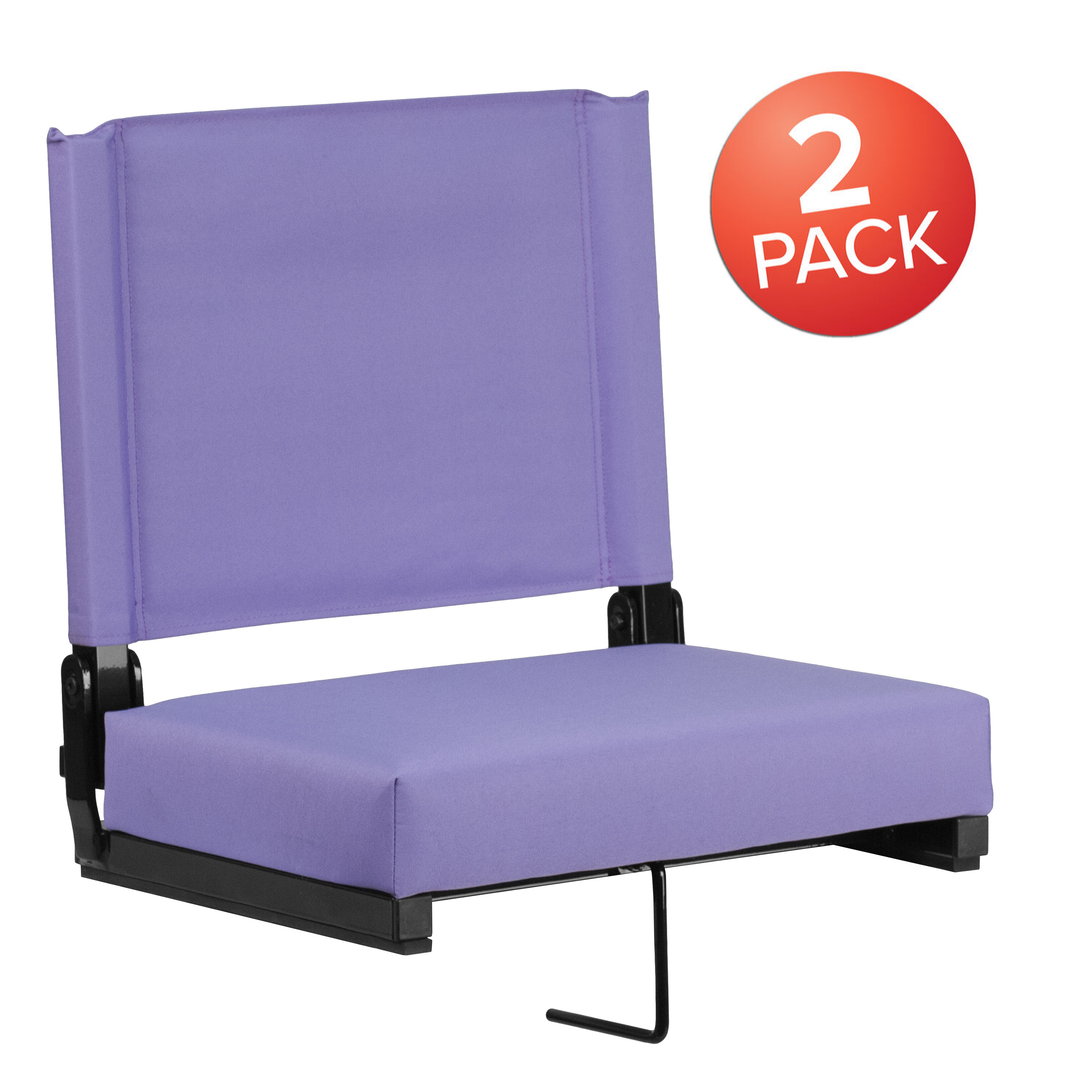 Juego de 2.500 lb. Silla de estadio ligera clasificada con asiento ultra acolchado, azul marino... - Imagen 109 de 175